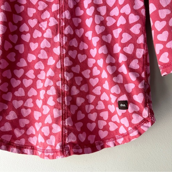 Tea Collection Heart Print Hoodie - Picture 7 of 7